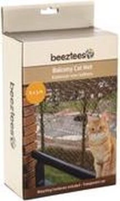 Beeztees - Kattennet - Voor Balkon - Transparant - 8x3 M 13 Beeztees - Kattennet - Voor Balkon - Transparant - 8x3 M -Kattenbenodigdheden 720x1200 1