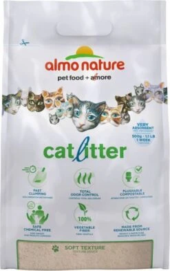 Almo Nature Zuinige Kattenbakvulling Klontvormend En Milieuvriendelijk - Inhoud 4,54 Kg -Kattenbenodigdheden 756x1200 1