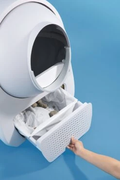 Catlink Smart Litter Box - Scooper Young - Zelfreinigende Kattenbak Zonder Wifi - Kleur Grijs -Kattenbenodigdheden 799x1200 1