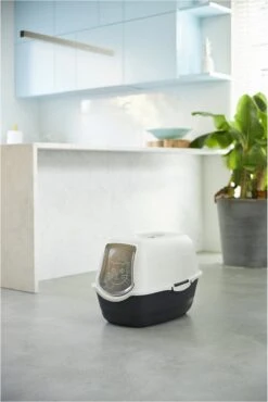 Rotho Bailey - Kattenbak - Zwart/Zand -Kattenbenodigdheden 802x1200 4