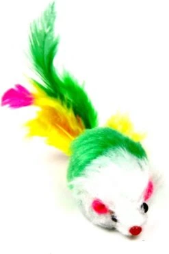 Kittynip Speelmuizen Set (10 Stuks) - Kattenspeeltjes Met Veren - Speelmuizen Met Veer - Kattenmuisjes - Kattenspeelgoed - Speelgoed Voor Katten - Katten Muisjes -Kattenbenodigdheden 802x1200 6