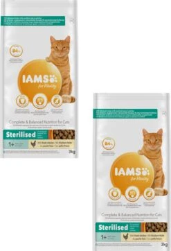Iams Cat Adult Sterilised - Kattenvoer - 2 X Kip 3 Kg 6 Iams Cat Adult Sterilised - Kattenvoer - 2 X Kip 3 Kg -Kattenbenodigdheden 818x1200 1