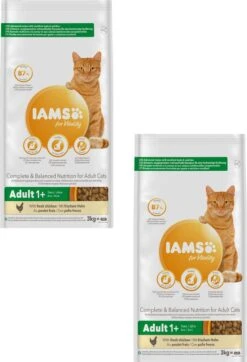 Iams Cat Adult Kip - Kattenvoer - 2 X 3 Kg -Kattenbenodigdheden 818x1200 3