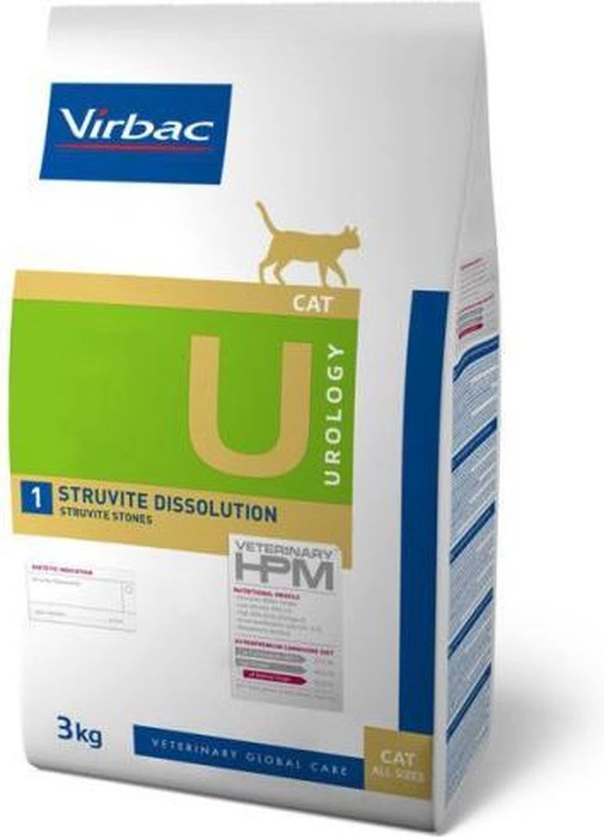 VIRBAC HPM FELINE Urology Struvite Dissolution U1 3KG 5 VIRBAC HPM FELINE Urology Struvite Dissolution U1 3KG - Afbeelding 3