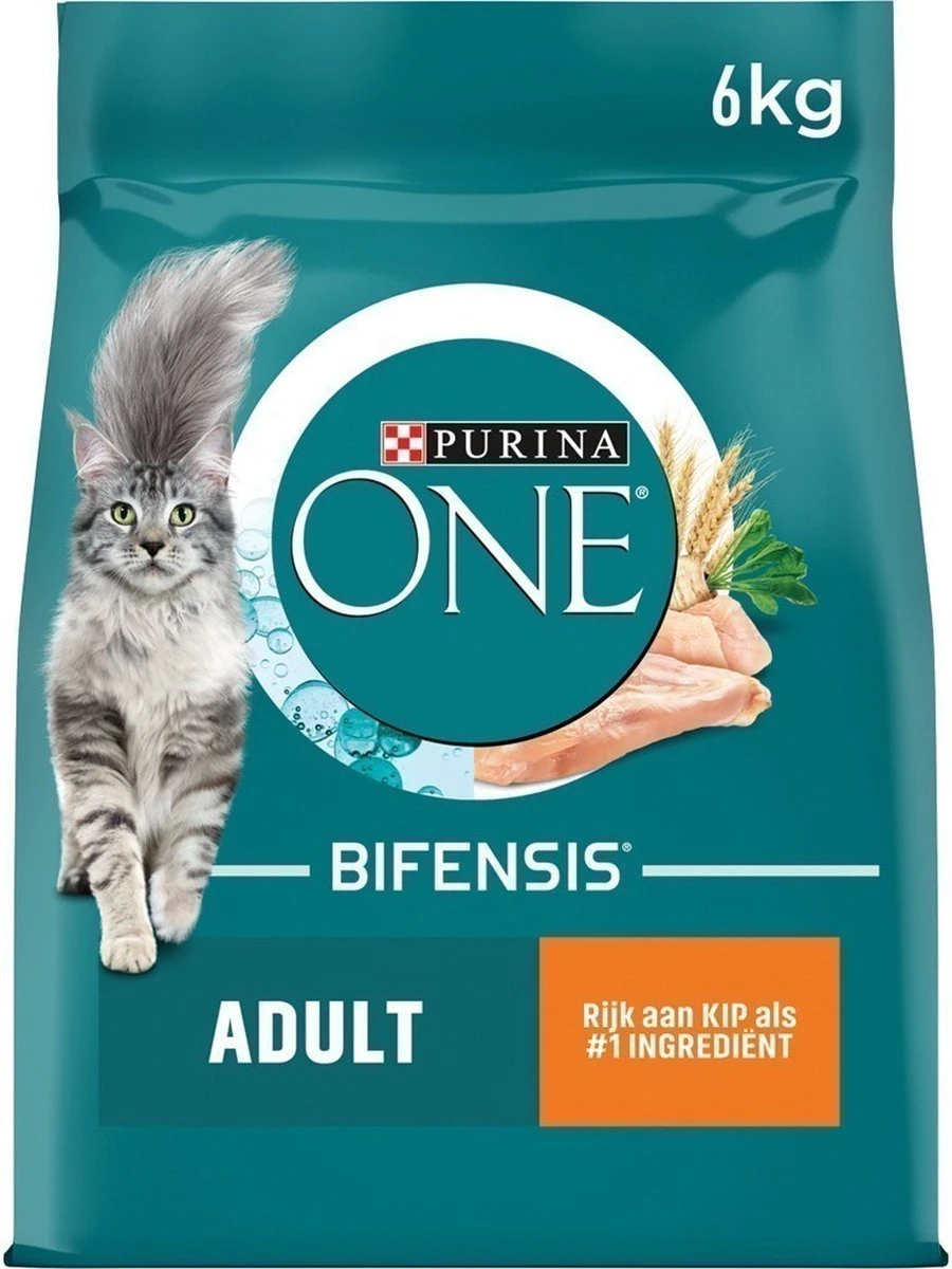 Purina ONE Adult - Kattenvoer Kip & Volkoren Granen - 6 Kg 9 Purina ONE Adult - Kattenvoer Kip & Volkoren Granen - 6 Kg - Afbeelding 7