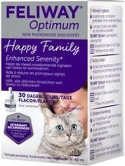 Feliway Optimum - Navulling - Flacon 48ml - Anti-stress Kat 15 Feliway Optimum - Navulling - Flacon 48ml - Anti-stress Kat -Kattenbenodigdheden 905x1200