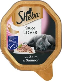 Sheba Sauce Lovers Katten Natvoer - Zalm - 22 X 85 Gr 7 Sheba Sauce Lovers Katten Natvoer - Zalm - 22 X 85 Gr -Kattenbenodigdheden 912x1200 2