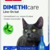 Beaphar DIMETHIcare Line On Kat - Vlooienbestrijding - 6 Pipetten -Kattenbenodigdheden 922x1200