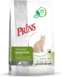 Prins - VitalCare Sensitive Hypoallergic - Kattenvoer - 5 Kg -Kattenbenodigdheden 969x1200 5