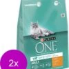 Purina One Adult Kip&Granen - Kattenvoer - 2 X 3 Kg -Kattenbenodigdheden 976x1200