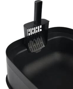 Rotho MyPet Biala Kattenbak Met Kap En Schepje / Gemaakt Van Gerecycled Plastic - Cappucino -Kattenbenodigdheden 987x1200